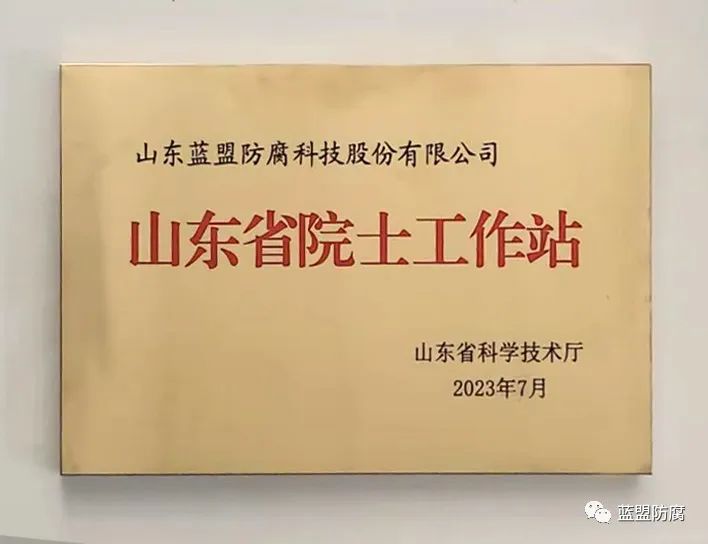 蓝盟科技院士工作站成功获批!